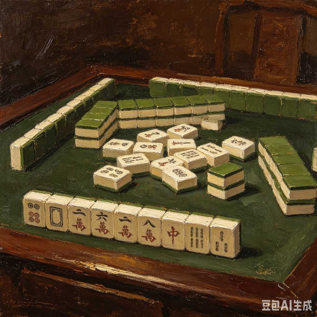 mahjong game table for home
