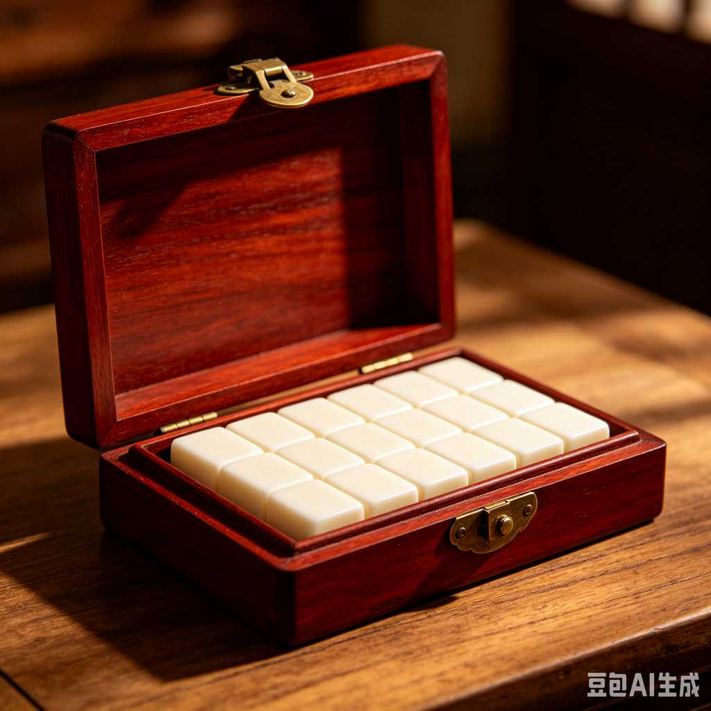 hard case travel mahjong box