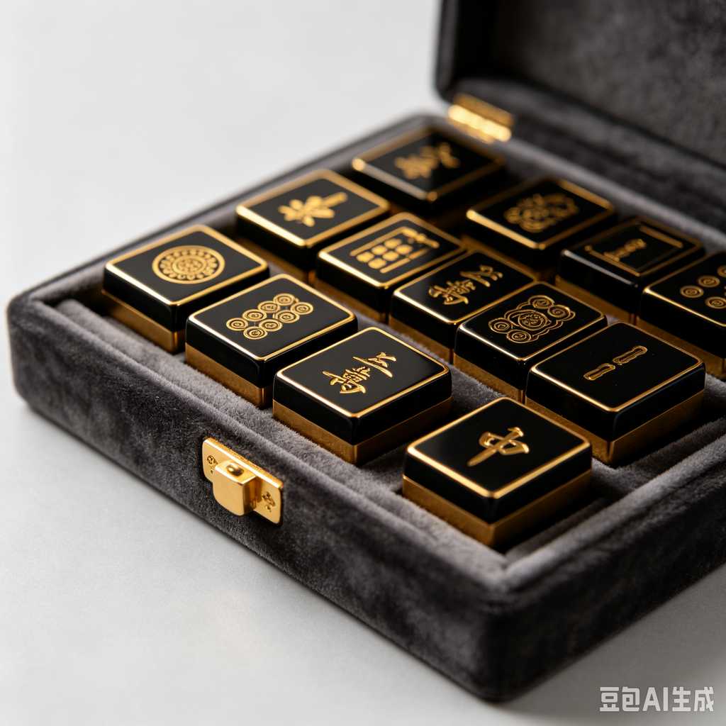 sandalwood mahjong set