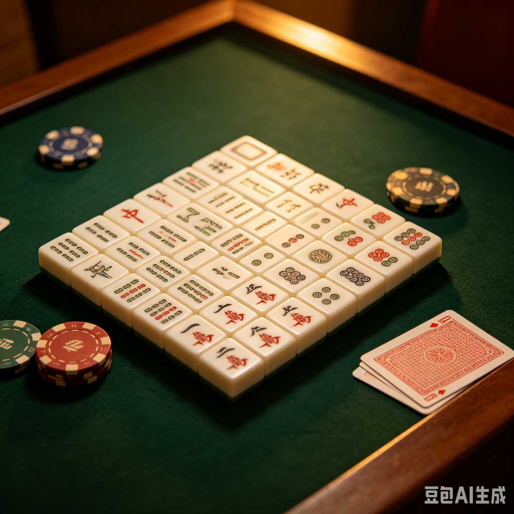 mahjong set for family game night